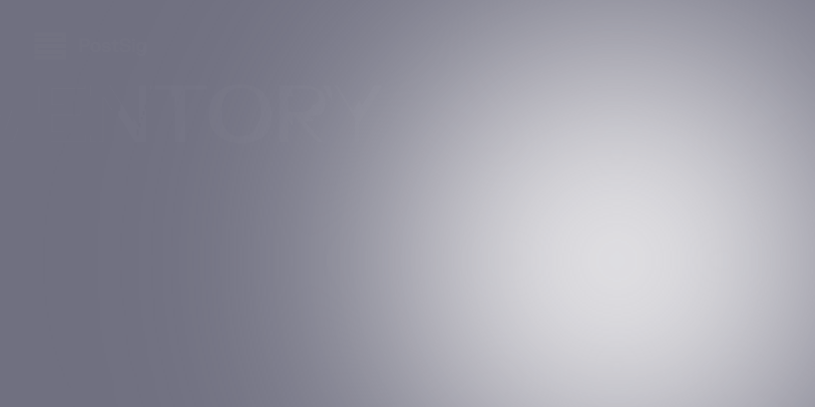 Introducing PostSig Inventory™: The Foundation for Data Control