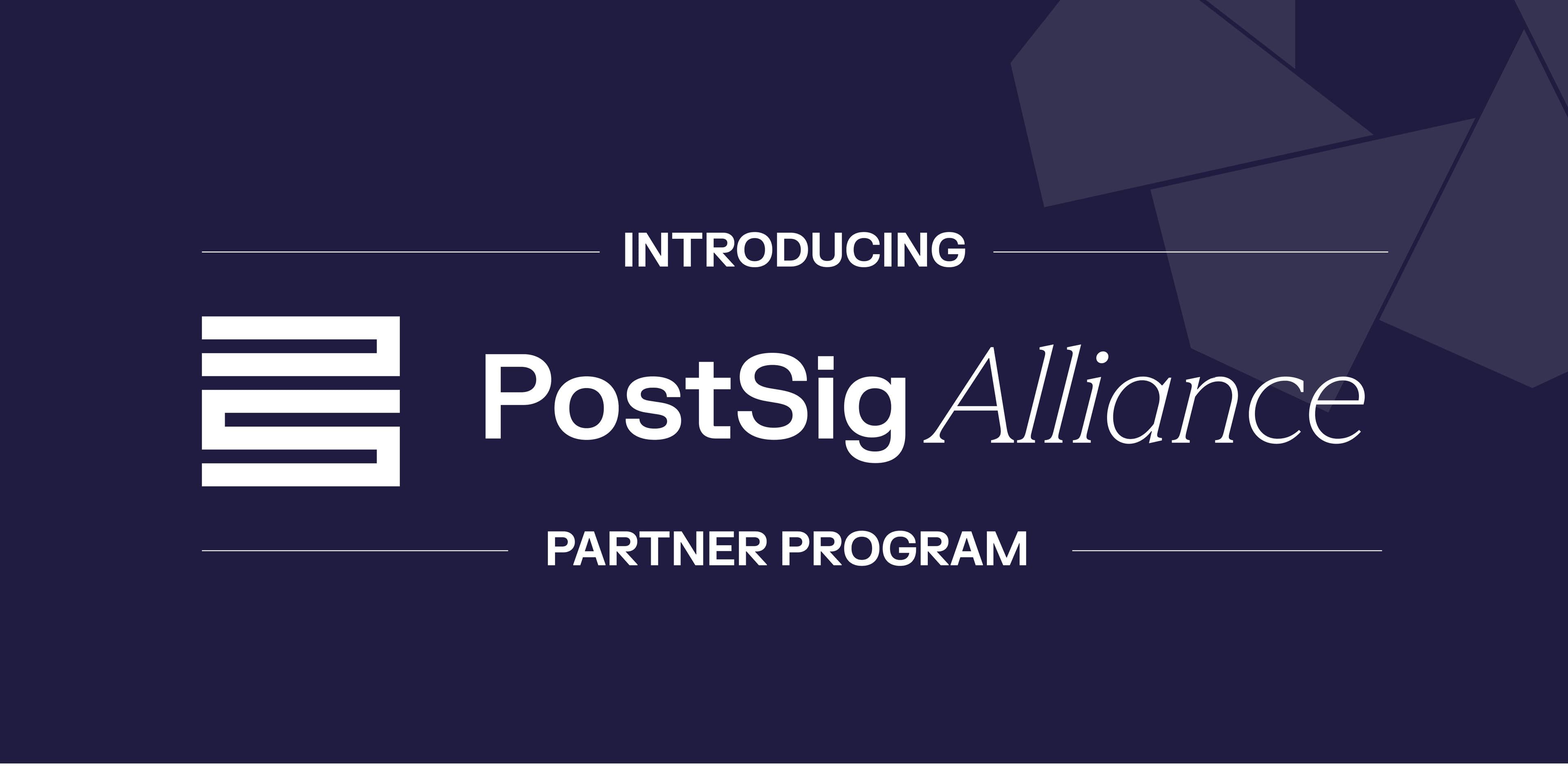 Introducing the PostSig Alliance: A New Era for Contract Intelligence Partners